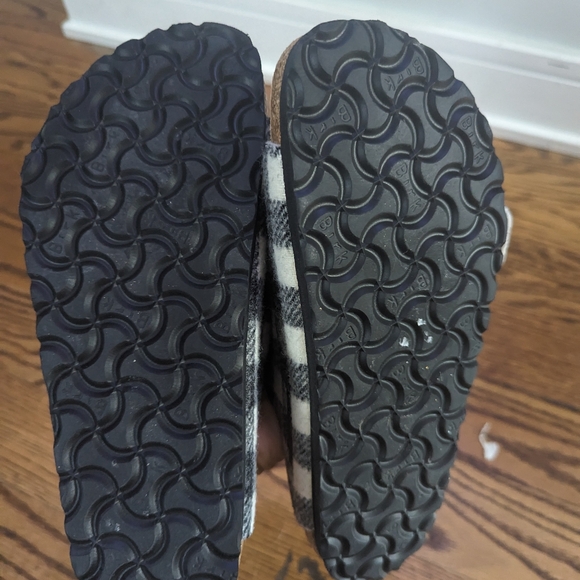 BIRKENSTOCK ARIZONA SHEARLING PLAID WHITE size 37 - Picture 5 of 11